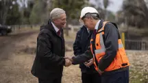 José Antonio Kast inspeciona as medidas preventivas na Quebrada de Ramón diante da previsão de condições meteorológicas adversas | Foto: Sebastián Rodríguez/Presidência do Chile