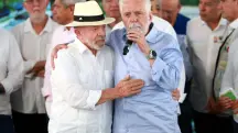 Lula e Jaques Wagner durante evento do governo federal na Bahia | Foto: Divulgação/GOVBA