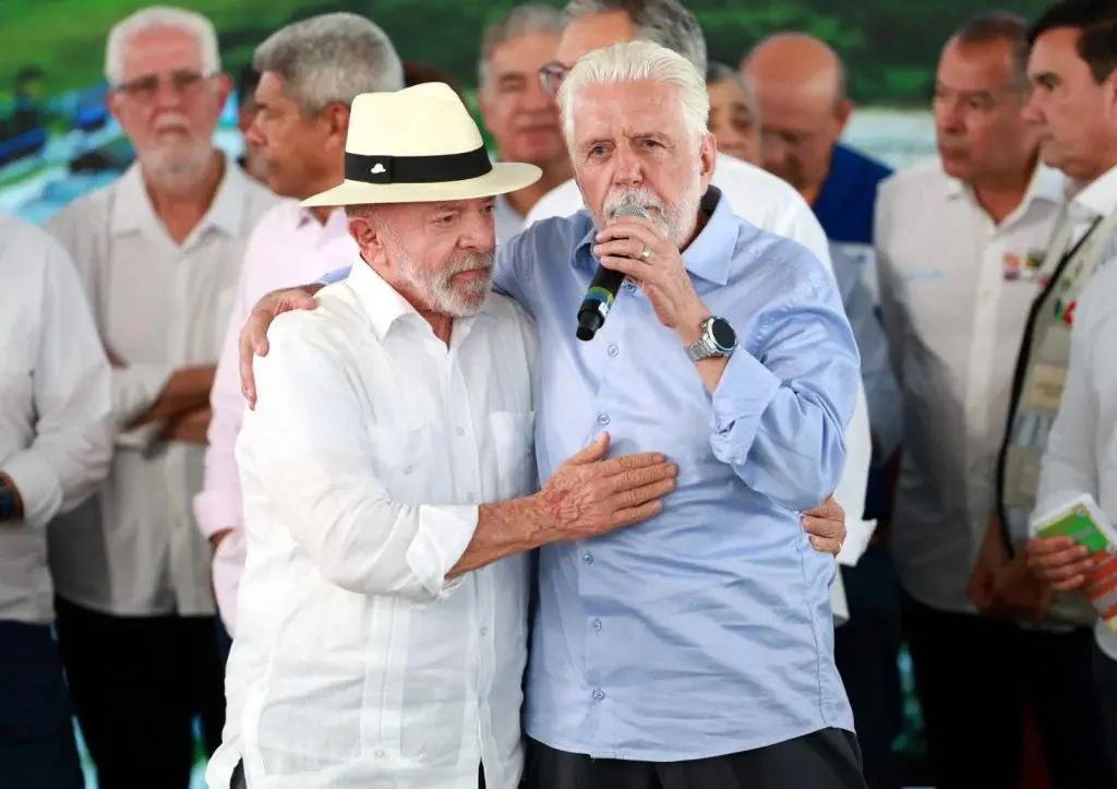 Lula e Jaques Wagner durante evento do governo federal na Bahia | Foto: Divulgação/GOVBA