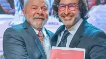 O presidente Luiz Inácio Lula da Silva (PT), ao lado do fotógrafo Ricardo Stuckert | Foto: Divulgação/Presidência da República
