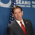 O secretário de Estado dos EUA, Marco Rubio: governo americano classifica episódio como “mentira sem fundamento” | Foto: Reprodução/X