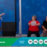 Dezenas sorteadas no concurso 3026 da Mega-Sena | Foto: Reprodução/YouTube
