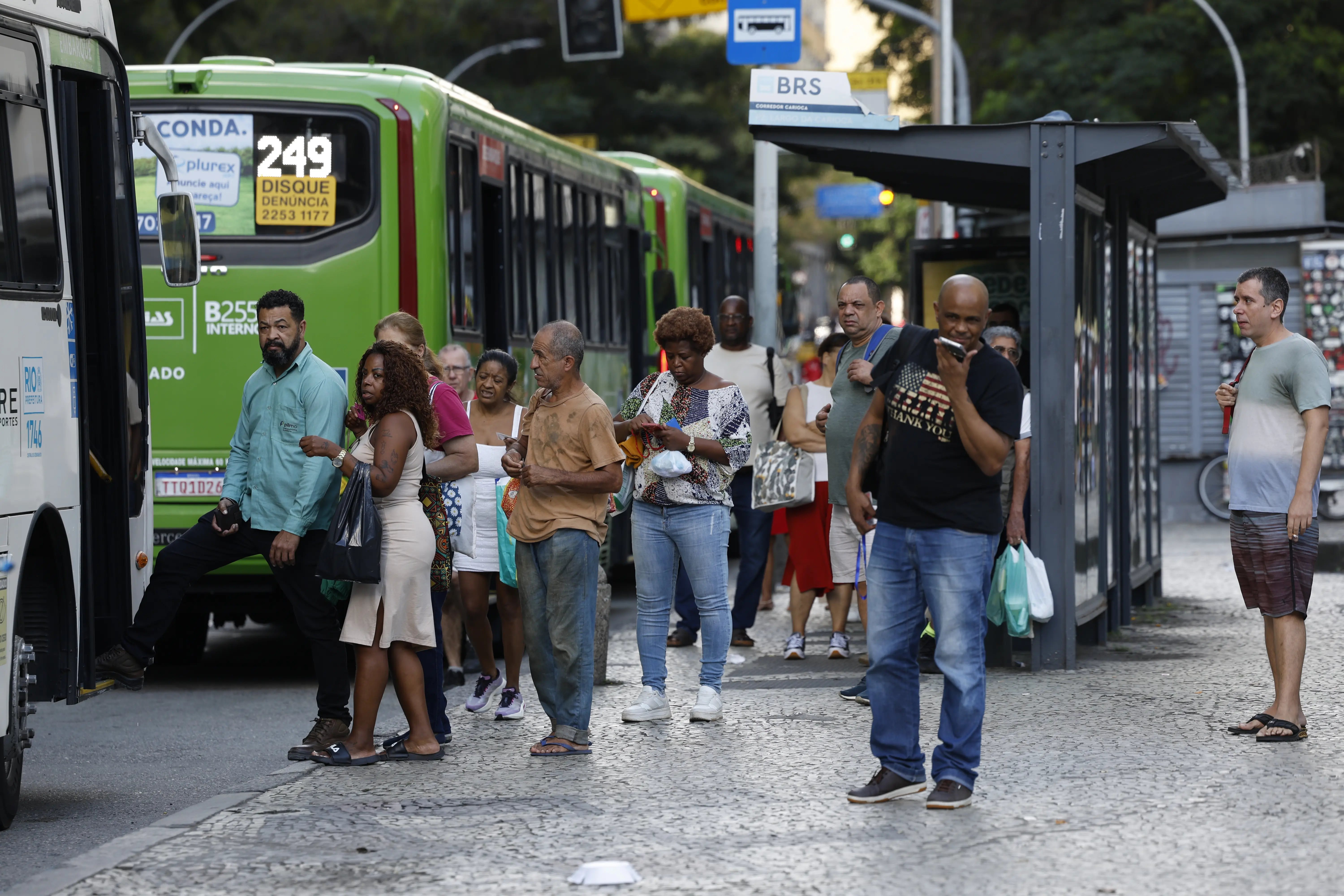 Greve de rodoviários no Rio de Janeiro causou transtornos em toda a cidade | Foto: Fernando Frazão/Agência Brasil