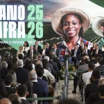 Brasília (DF), 01/07/2025 - O presidente Luiz Inácio Lula da Silva participa do lançamento do Plano Safra 2025/26, no Palácio do Planalto. Foto: Marcelo Camargo/Agência Brasil