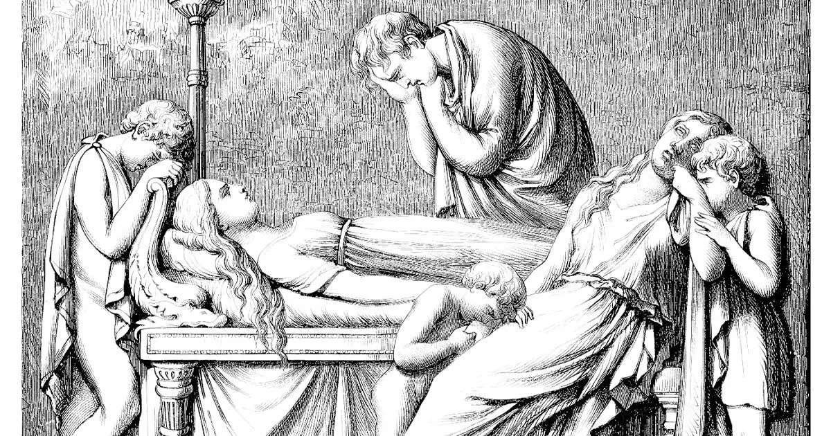 Ritual funerário romano inspirado na tumba descoberta