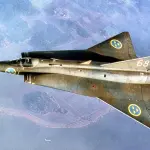 Um Saab 35 Draken | Foto: Reprodução/Wikipedia