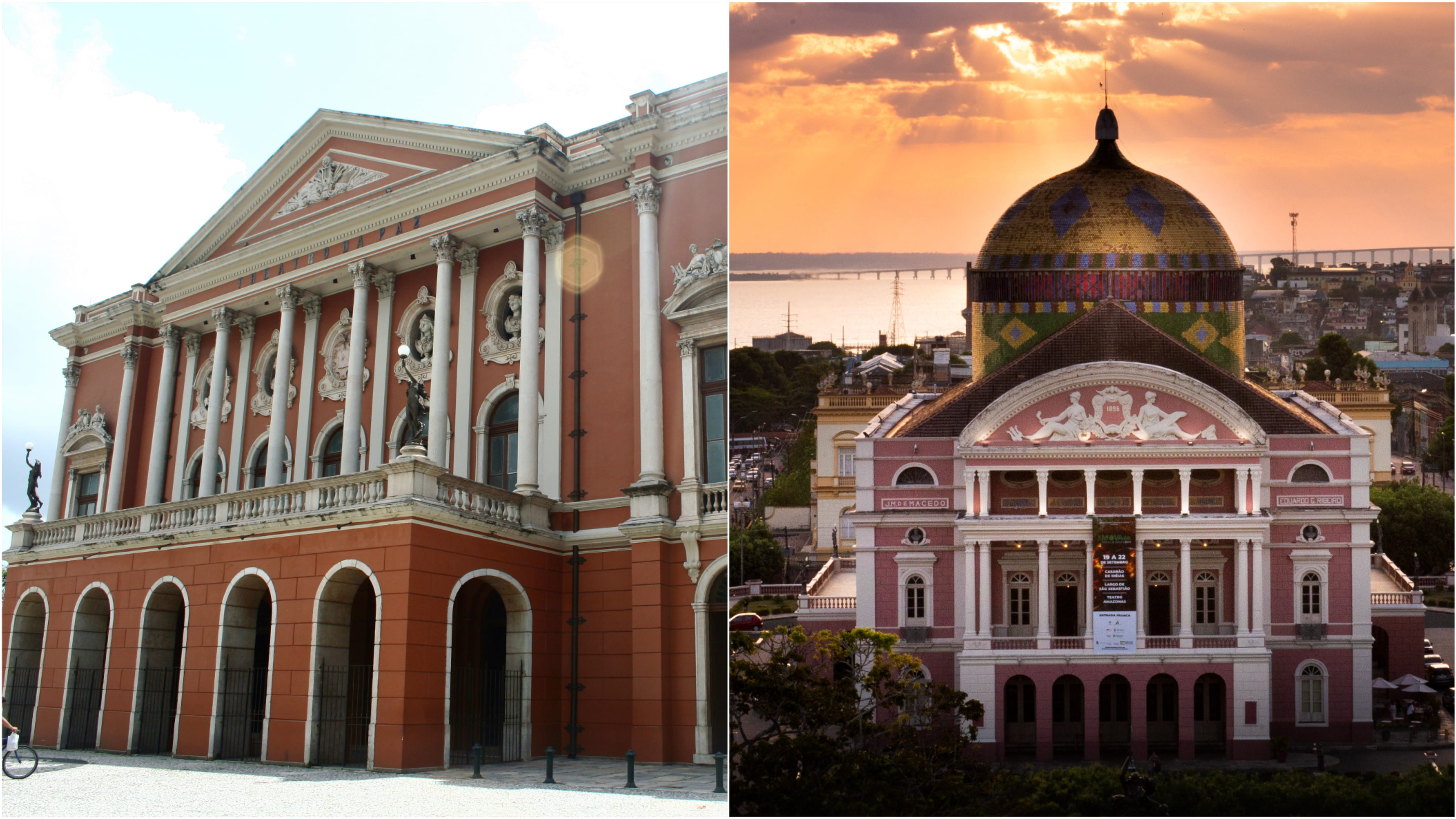 Unesco declara teatros de Manaus e Belém patrimônios mundiais