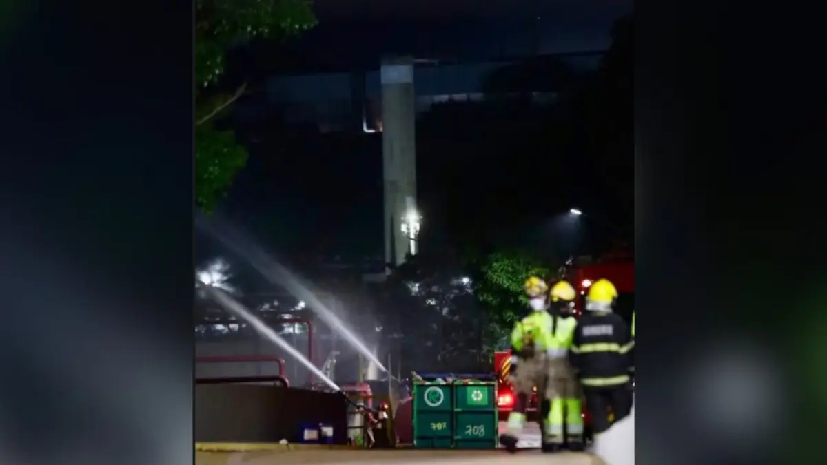 Vazamento de gás em petroquímica em Manaus (AM) | Foto: Defesa Civil de Manaus