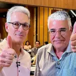 Romeu Zema e Eduardo Girão, ambos do partido Novo | Foto: Instagram/Divulgação