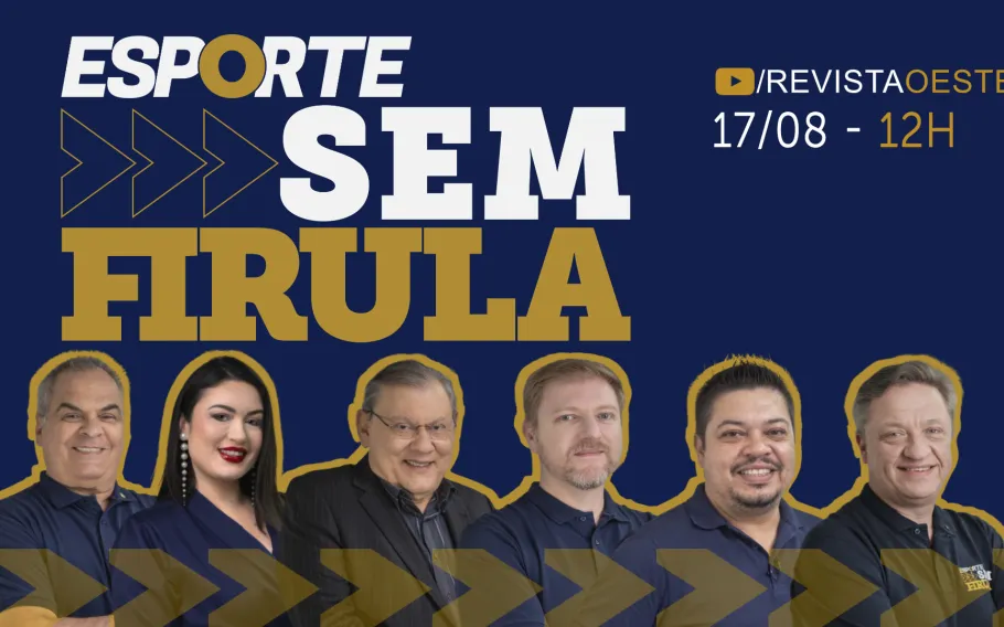 Esporte sem Firula: assista ao programa de 17/8/2026