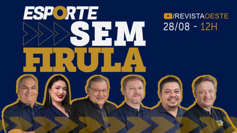 Esporte sem Firula: assista ao programa de 28/8/2026