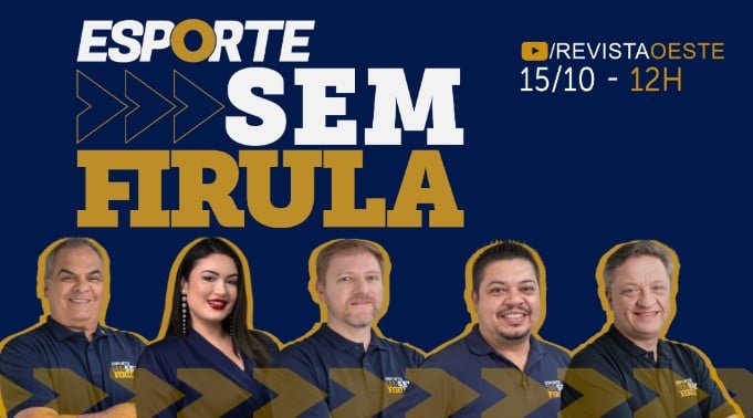 Esporte sem Firula: assista ao programa de 15/10/2026